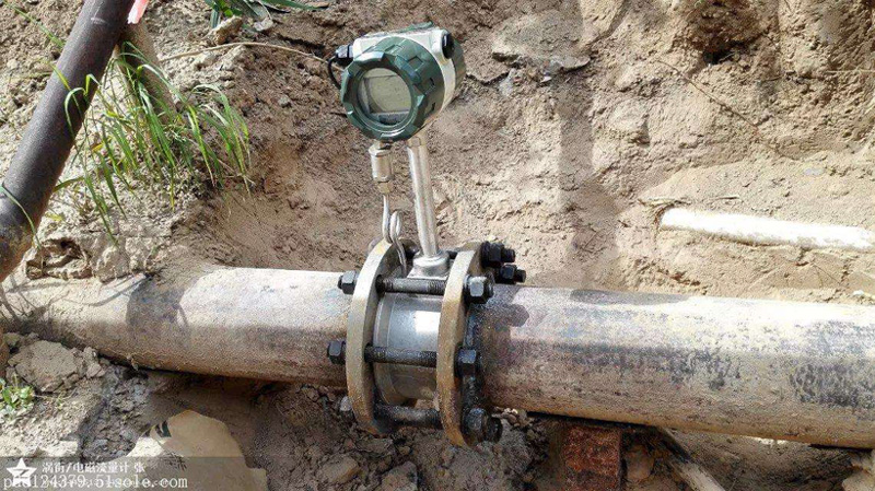 Vortex flow meter working principle